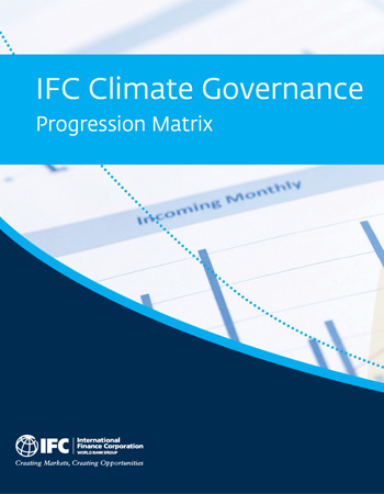 IFC Climate Governance Progression Matrix