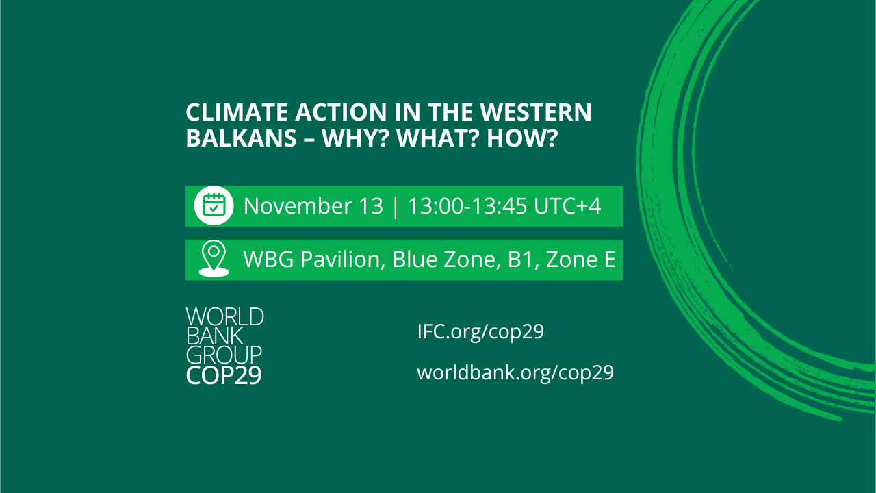 Climate Action in the Western Balkans – Why? What? How?